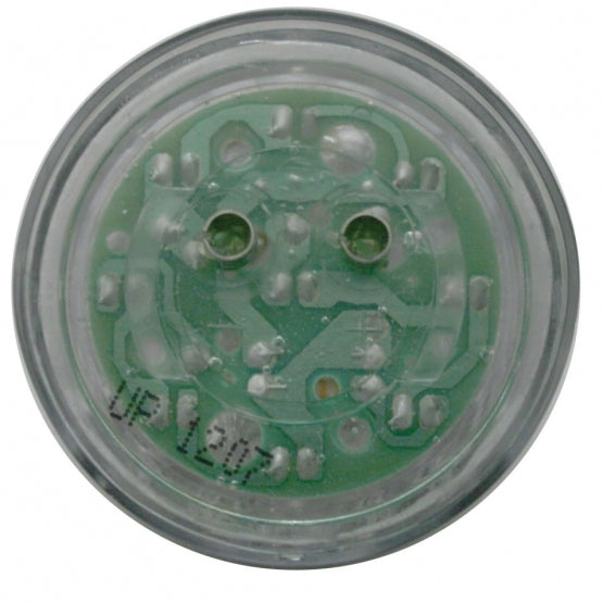 9 LED 2" Auxiliary Light - Red LED/Chrome Lens