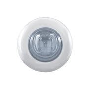 2 LED 3/4" Mini Light With Bezel (Clearance/Marker) - Red LED/Clear Lens