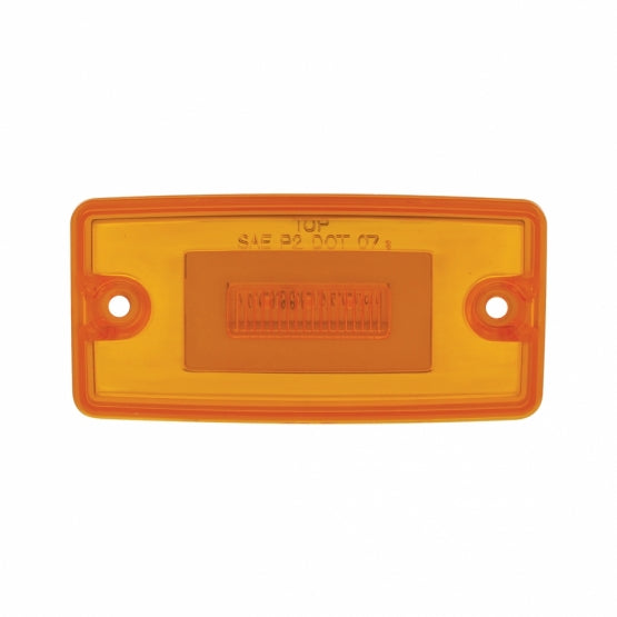 11 LED Cab GloLight For Freightliner Century (1996-2011) And Columbia (2001-2017) - Amber LED/Amber Lens