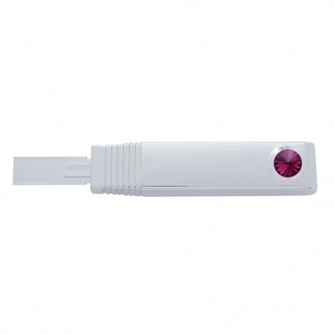 Turn Signal Lever Cover With Purple Crystal