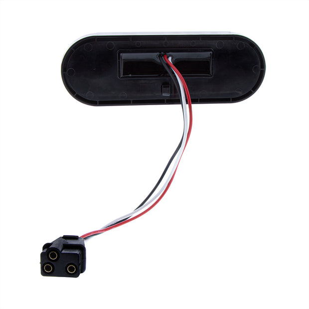 22 LED 6" Oval Abyss Light (Turn Signal) - Amber LED/Amber Lens