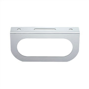 Stainless Light Bracket With Single Oval Light Cutout