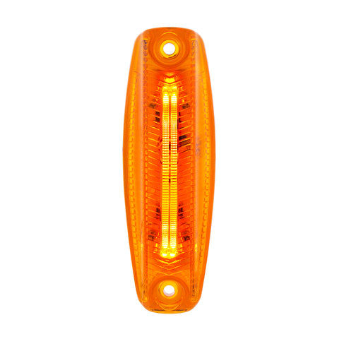 4 LED LIGHTTRACK Cab Light For 2018-2024 Freightliner Cascadia - Amber Lens