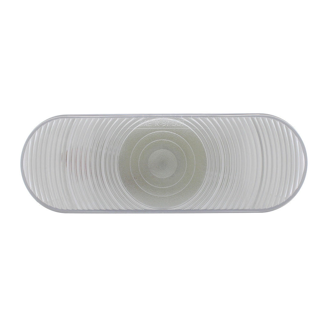 6" Oval Back-Up Light - Clear Lens