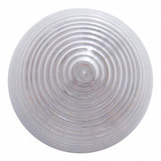 13 LED 2-1/2" Round Beehive Light (Clearance/Marker) - Red LED/Clear Lens