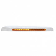Sequential 14 Amber LED Front Fender Cover For Peterbilt 388 (2008-2015) & 389 (2008-2023)-Amber Lens - Driver