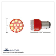 12 LED 1157 Type Bulb - Blue