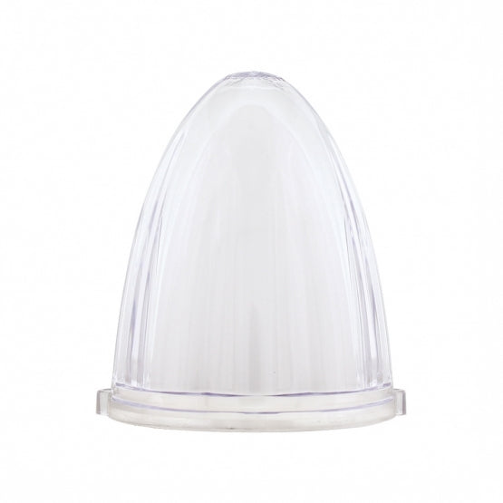 9 LED Dual Function GloLight Watermelon Grakon 1000 Style Cab Light - Amber LED/Clear Lens