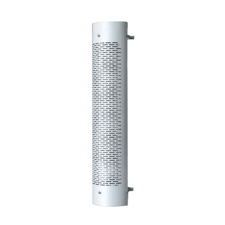 48" Tall 270 Degree Stainless Exhaust Muffler Shield For 9" Diameter Exhaust - Horizontal Slot