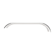120" 430 Stainless Steel (16ga) Roll  Formed Edge Smooth Full Fender 60" Spread - SS Series (Pair)
