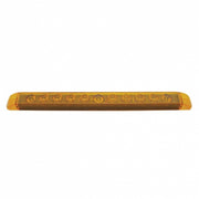 11 LED 17" Turn Signal Light Bar - Amber LED/Amber Lens