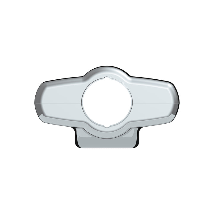 Chrome Plastic Upper Steering Column Cover For Peterbilt 379/378 (1998-2005), 335 (2005-2010), 330 (2000-2010)