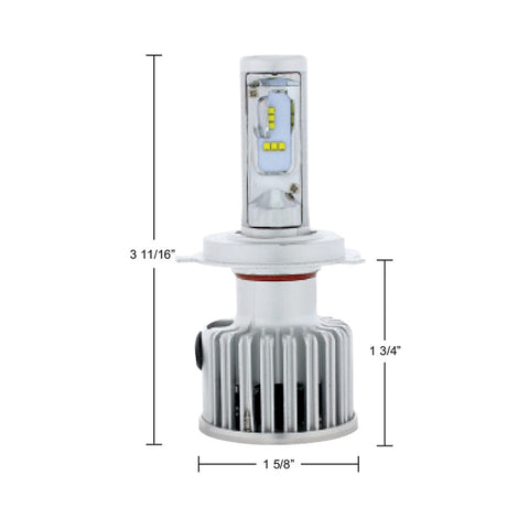 High Power H4 LED Bulb With Fan