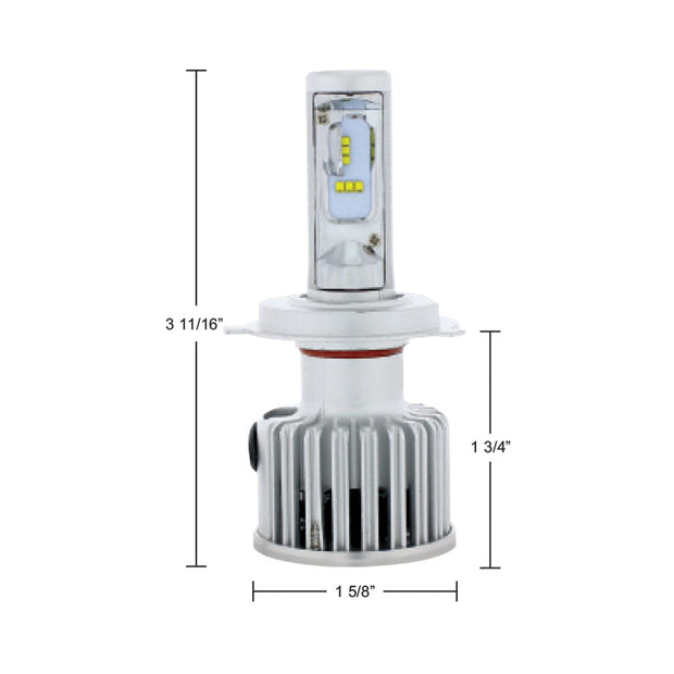 High Power H4 LED Bulb With Fan
