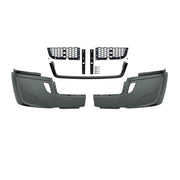 5-Piece Bumper Kit Without Fog Light Opening For 2018-2024 Freightliner Cascadia