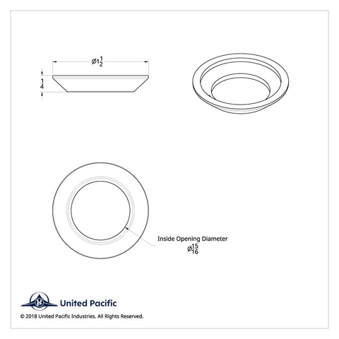 Parking Brake Bezel For Kenworth (Card of 2)