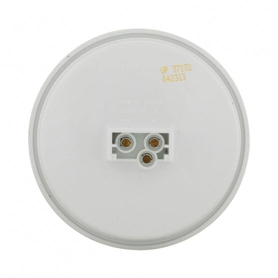21 LED 4" Round GloLight (Stop, Turn & Tail) - Red LED/Red Lens