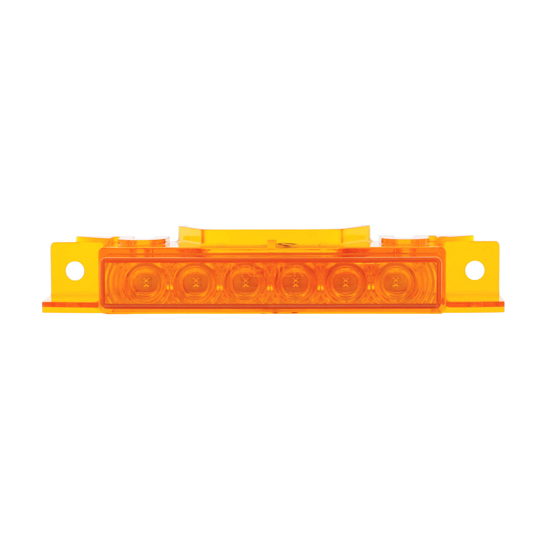 6 Amber LED Exterior Visor Light For 1996-2024 Volvo VNL - Amber Lens