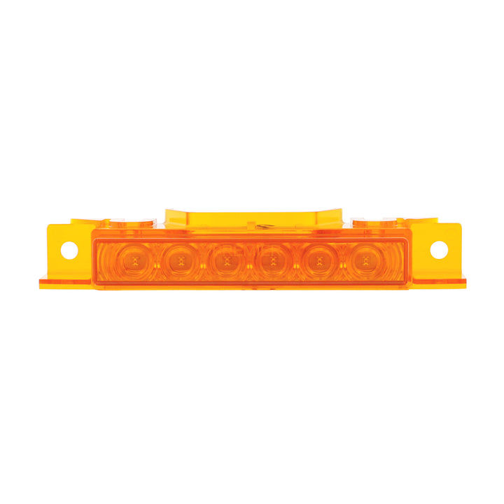 6 Amber LED Exterior Visor Light For 1996-2024 Volvo VNL - Amber Lens