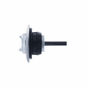 2 LED 3/4" Mini Light With Bezel (Clearance/Marker) - Amber LED/Clear Lens
