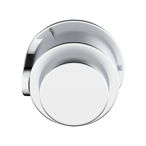 Chrome Cup Holder Insert For Kenworth W900/T800/T600 (2002-2008) & Peterbilt 379/378 (2001-2005)