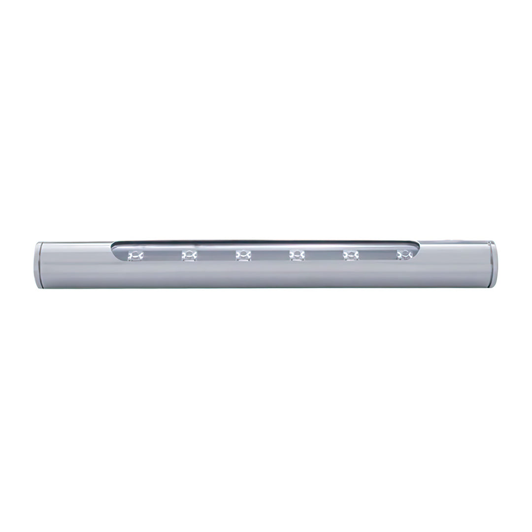 6 LED Stainless Steel Tube Light - White LED