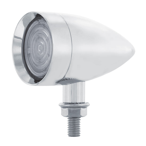 9 LED Mini Bullet Light - Red LED/Clear Lens