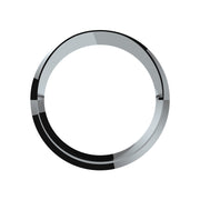 Chrome Plastic Speed/Tachometer Gauge Bezel With Visor For 2008-2017 Freightliner Cascadia