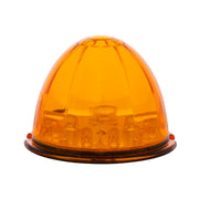 17 LED Dual Function Watermelon Cab Light - Amber LED/Amber Lens