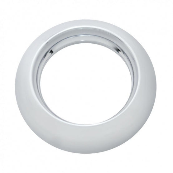 2" Chrome Twist-On Light Bezel - Vintage Design
