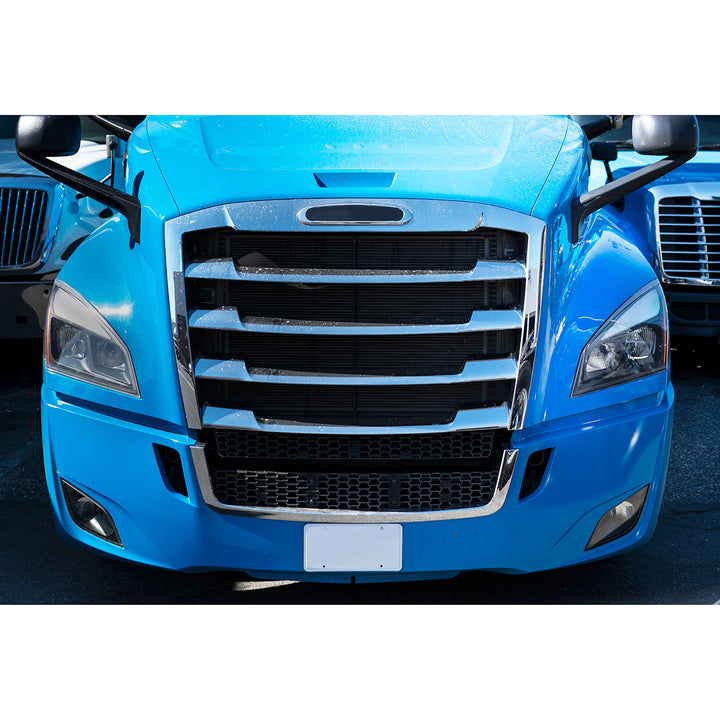 Chrome Grille With Bug Screen For 2018-2024 Freightliner Cascadia