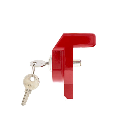 Heavy Duty Aluminum Gladhand Lock - Red
