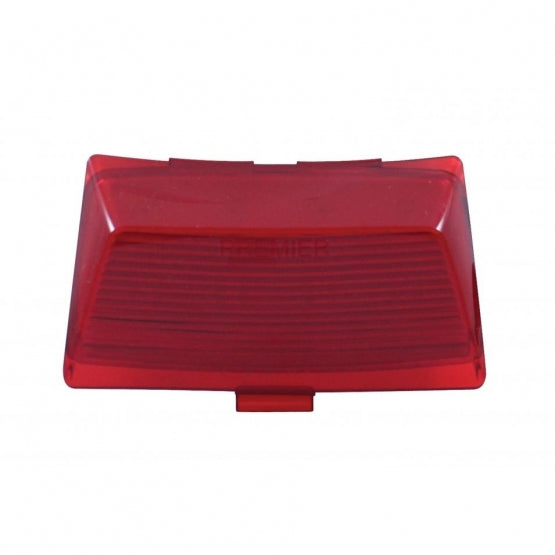 8 LED Fender Tip Light For Harley Motorcycle- Red LED/Red Lens