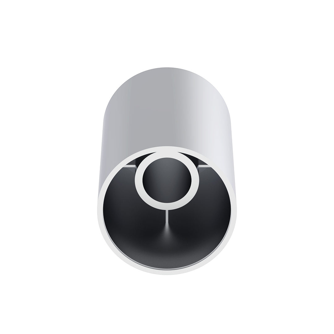 33mm x 3-1/2" Chrome Plastic Cylinder Nut Covers - Thread-On Pack of 10 United Pacific 10013