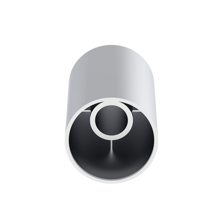 33mm x 3-1/2" Chrome Plastic Cylinder Nut Covers - Thread-On Pack of 10 United Pacific 10013