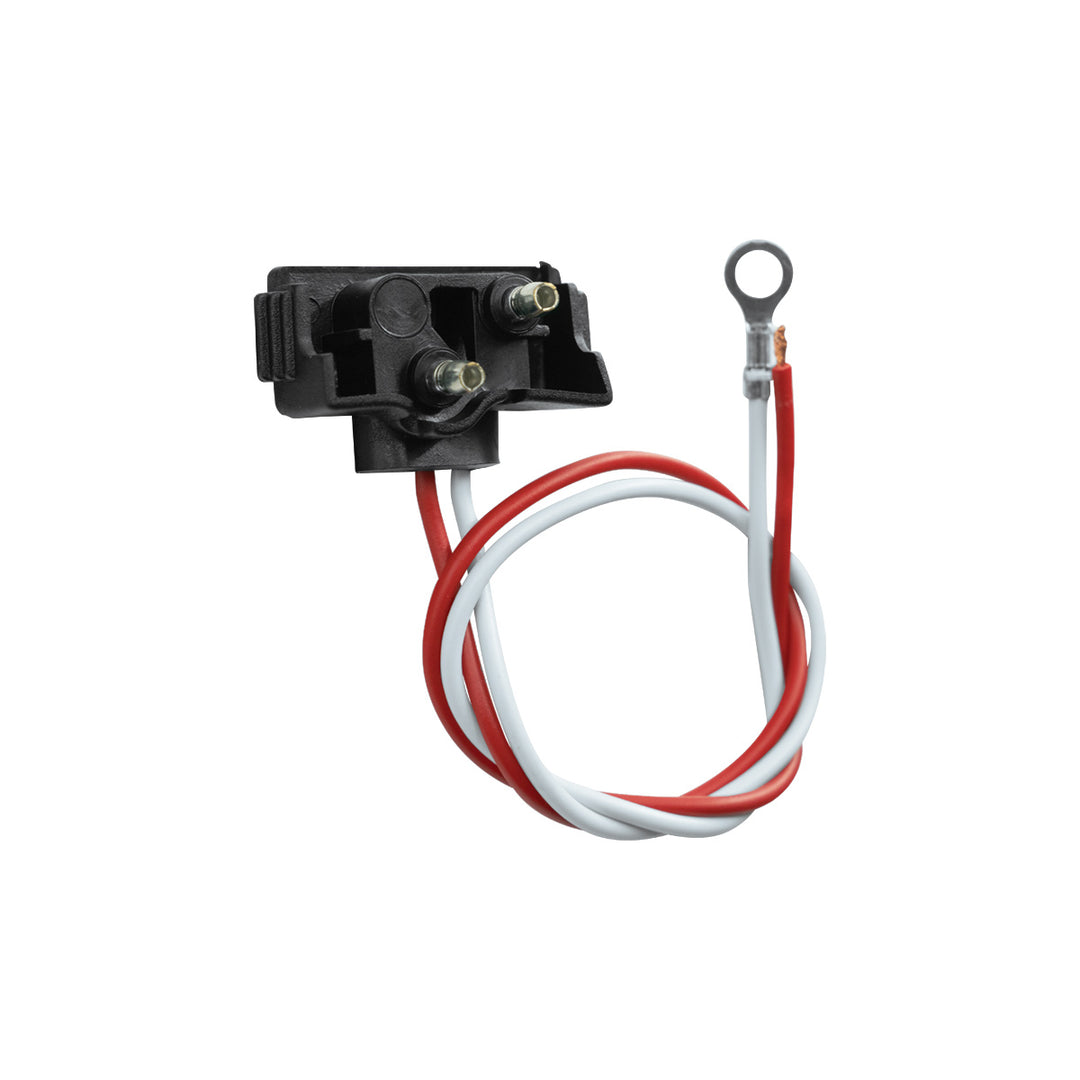 2 Wire Pigtail With 2 Prong Right Angle Plug - 12" Lead (Retail)