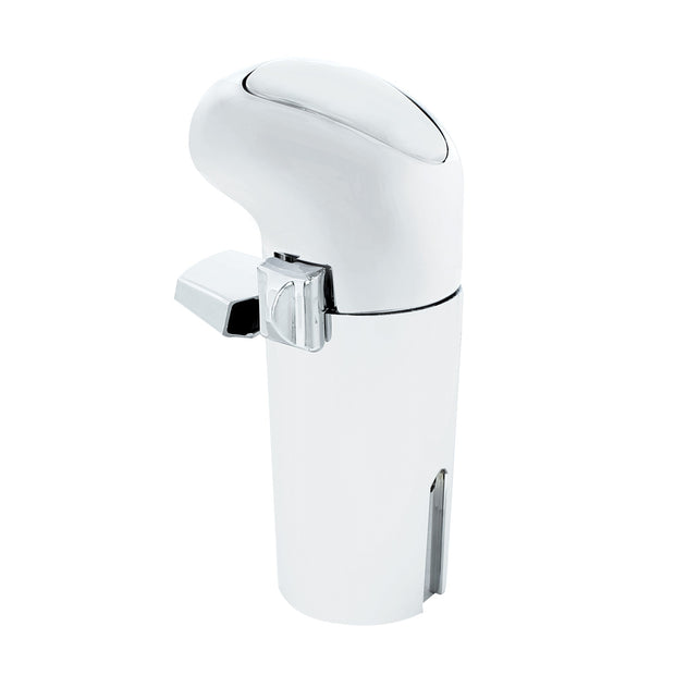 Plastic Lower Gearshift Knob Cover - Chrome