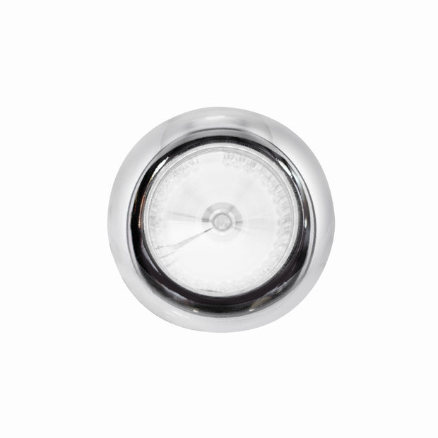 4 LED Dual Function 3/4" Mini Spike Light With SS Bezel (Clearance/Marker) - White LED/Clear Lens