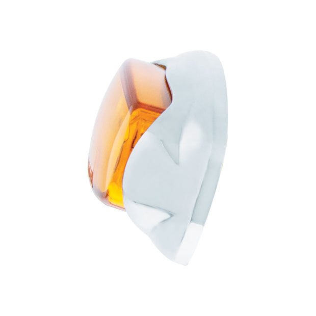 4-3/16" Wide 3 LED ViperEye Light (Clearance/Marker) - Amber LED/Amber Lens