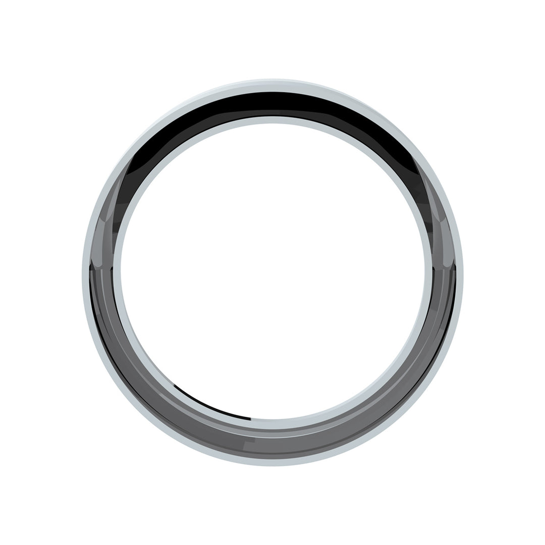 Chrome Plastic Speed/Tachometer Gauge Bezel With Visor For 2008-2017 Freightliner Cascadia