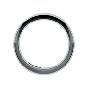 Chrome Plastic Speed/Tachometer Gauge Bezel With Visor For 2008-2017 Freightliner Cascadia