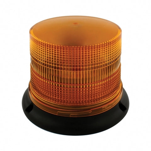 3 High Power LED 5" Round Beacon Light - Magnet Mount