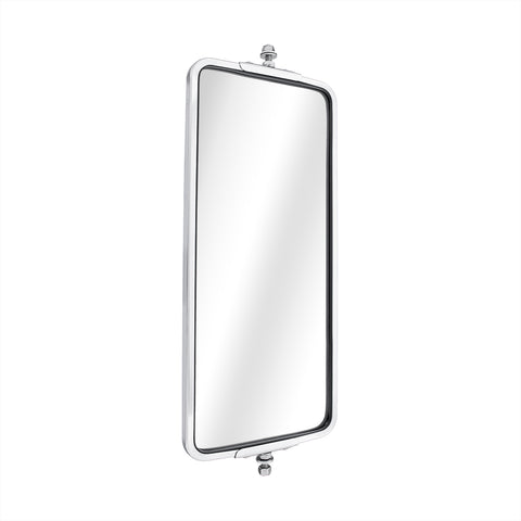 7" X 16" 430 Stainless Steel West Coast Style Mirror - Heated