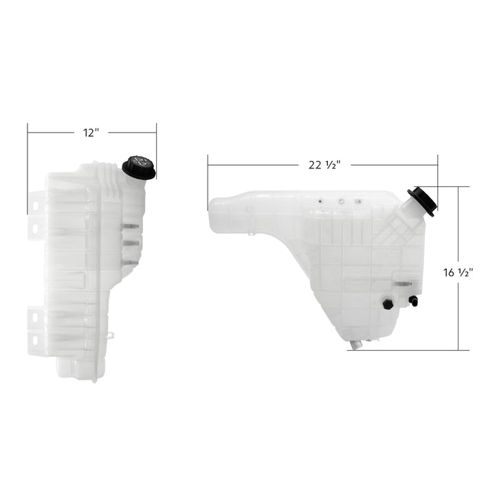 Pressurized Coolant Reservoir &amp; Coolant Level Sensor For 2011-2015 International Prostar