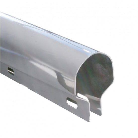 30" 304 Stainless Heavy Duty Mud Flap Hangers - 2-1/2" Bolt Pattern (Pair)