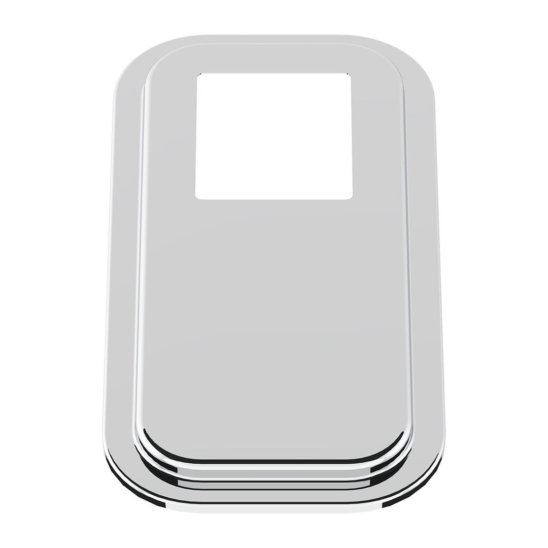 Peterbilt Stainless Steel Shift Plate Cover - Extended Hood