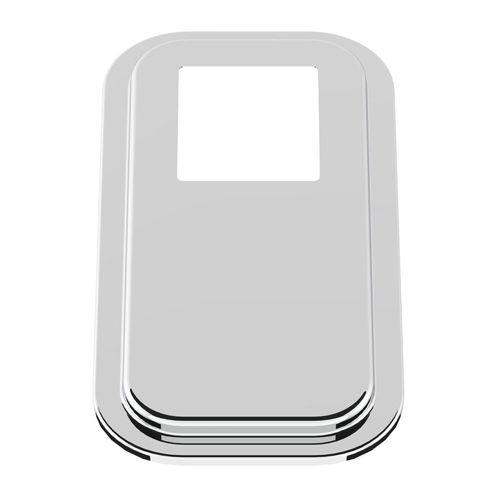 Peterbilt Stainless Steel Shift Plate Cover - Extended Hood