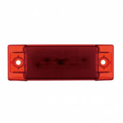 16 LED Rectangular GloLight (Clearance/Marker) - Red LED/ Red Lens