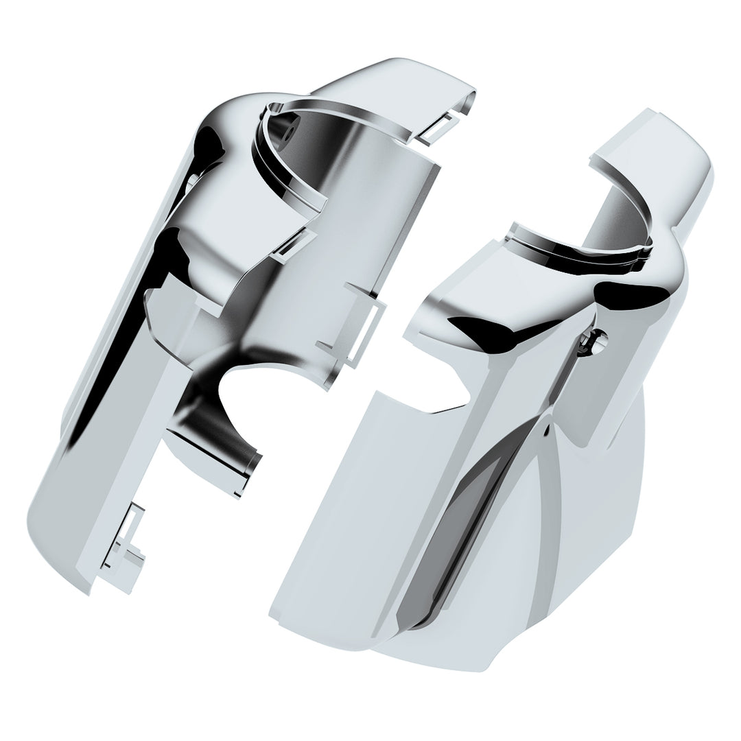 Chrome Plastic Upper Steering Column Cover For Peterbilt 379/378 (1998-2005), 335 (2005-2010), 330 (2000-2010)