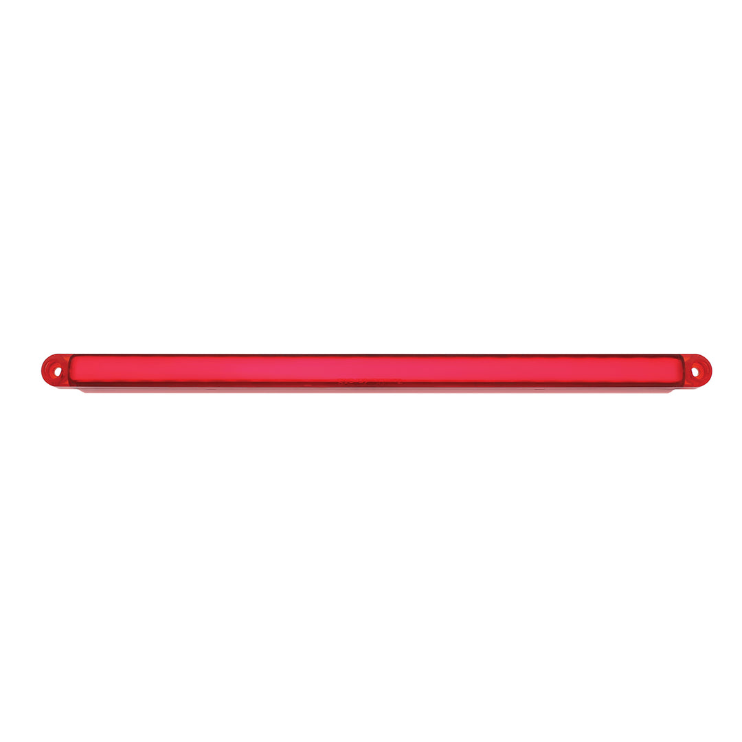 24 LED Dual Function 12" GloLight Bar (Stop, Turn &amp; Tail) - Red LED/Red Lens (Card)